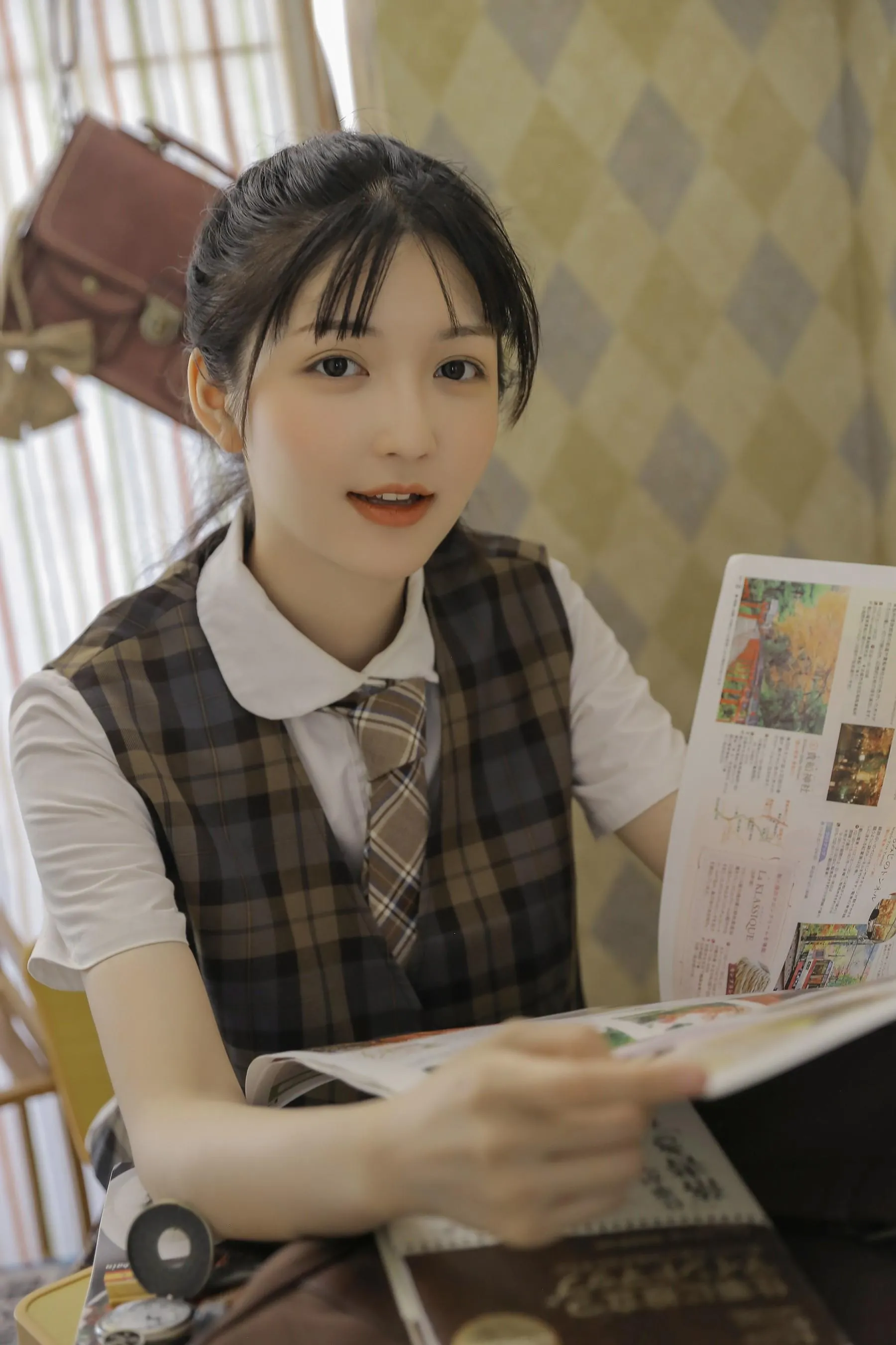 [艺图语] 2022.06.29 高校女生 金迪-Vivian [22P]插图5